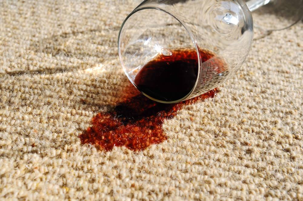 Remove wine stains - Fortador