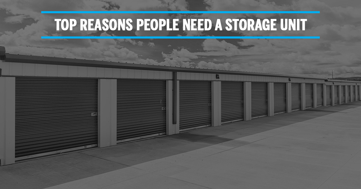 People Should Choose self Storage Facilities